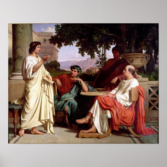 Affiches Horace, Virgile et Varius (Devant)