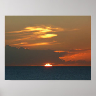 Affiches Horizon Coucher de soleil Colorful Seascape Photog