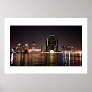 Affiches Horizon de Detroit