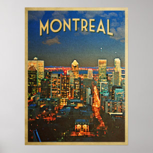 Affiches Horizon de Montréal
