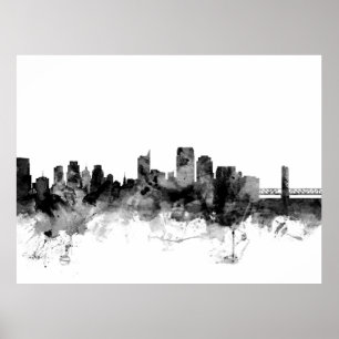 Affiches Horizon de Sacramento la Californie