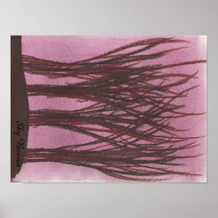 Affiches Horizon rouge