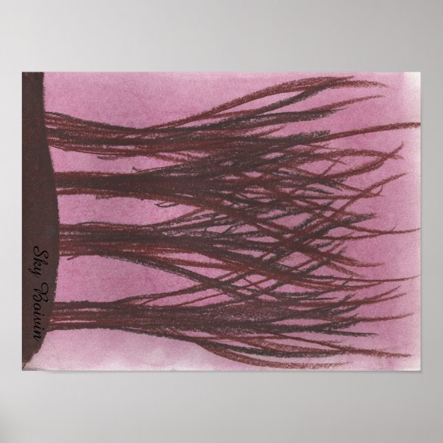 Affiches Horizon rouge (Devant)