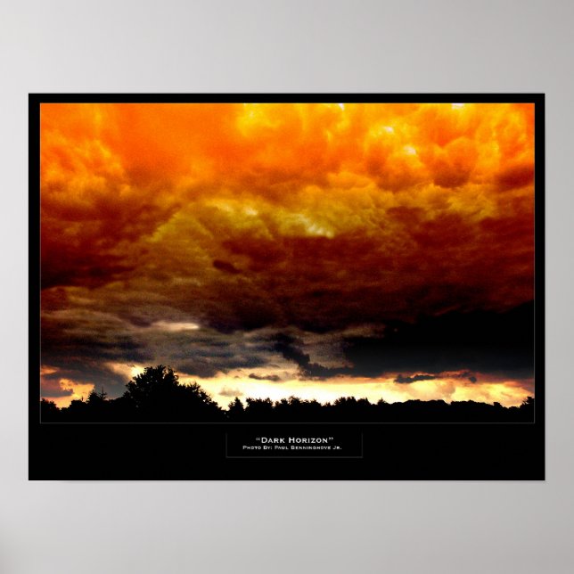 Affiches Horizon sombre (Devant)