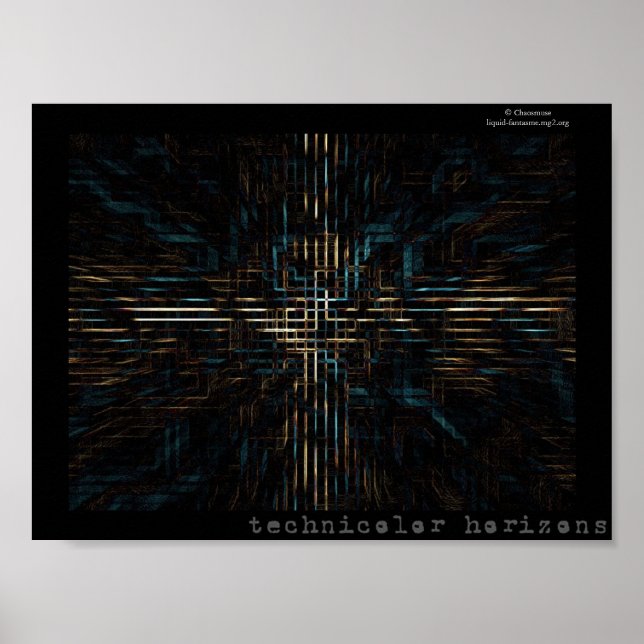 Affiches horizons techniques (Devant)