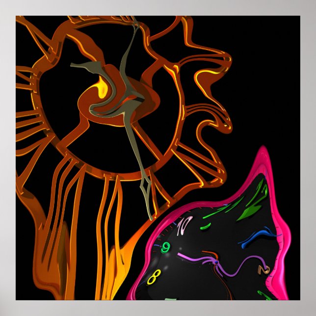 Affiches horloge (Devant)