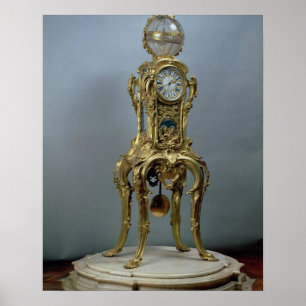 Affiches Horloge astronomique des passagers réalisée par Ja