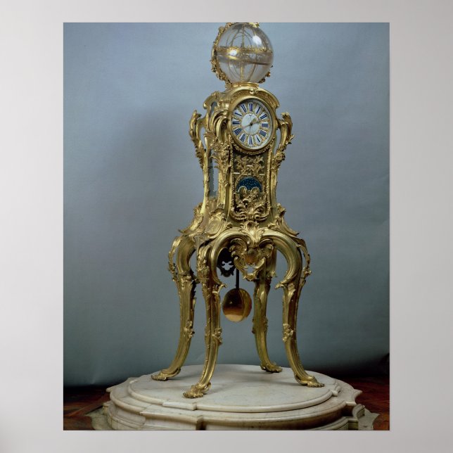 Affiches Horloge astronomique des passagers réalisée par Ja (Devant)