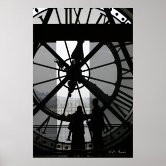 Affiches Horloge Paris