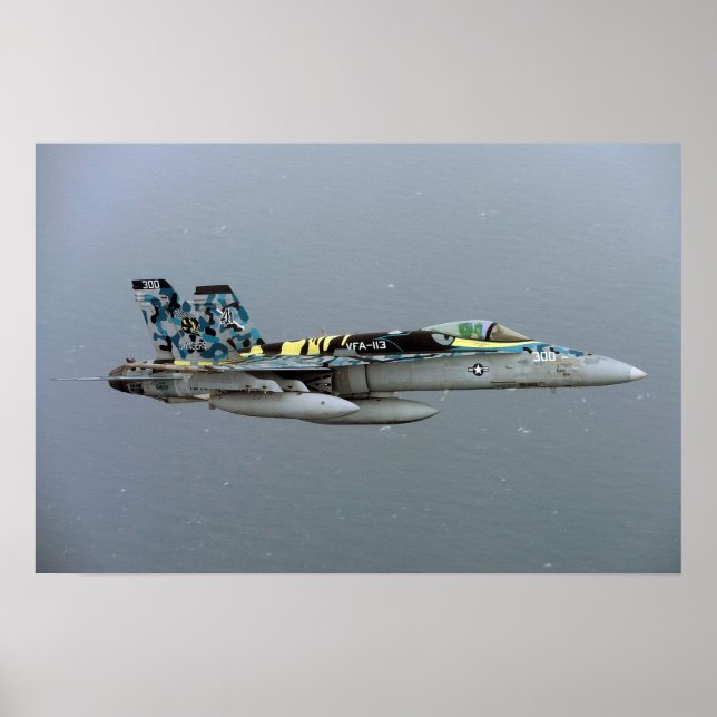 Affiches Hornet F/A-18C (Devant)