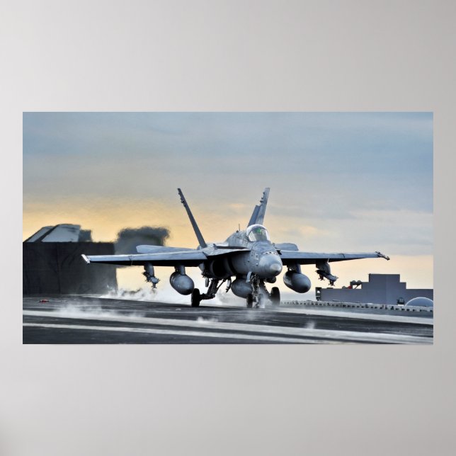 Affiches Hornet F/A-18C (Devant)