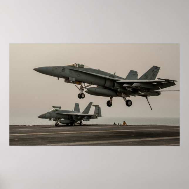 Affiches Hornet F/A-18C (Devant)