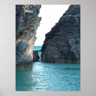Affiches Horseshoe Beach Bermuda