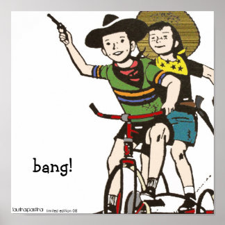 Affiches horsin' autour de l'impression