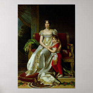 Affiches Hortense de Beauharnais et son fils