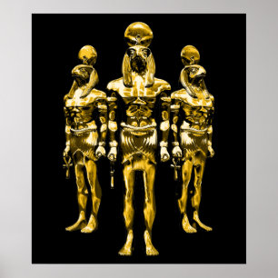 Affiches Horus de Dieu égyptien