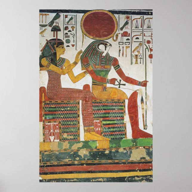 Affiches Horus égyptien antique Imprimer (Devant)