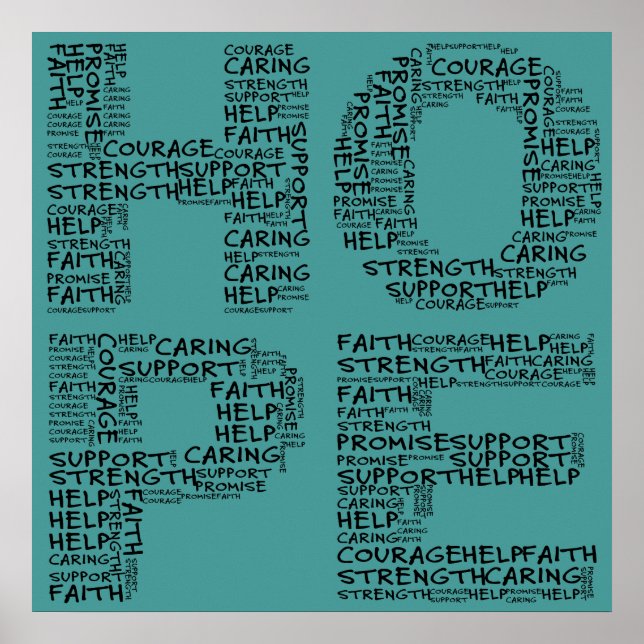 Affiches Hospice Workers Embody a Spirit of Hope (Devant)