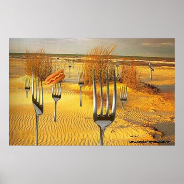 Affiches Hot Dog Beach (Devant)