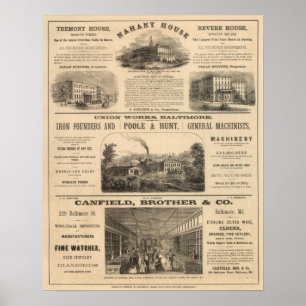 Affiches Hôtel à Tremont House, Boston, Nahant House