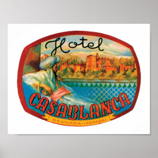 Affiches Hotel Casablanca