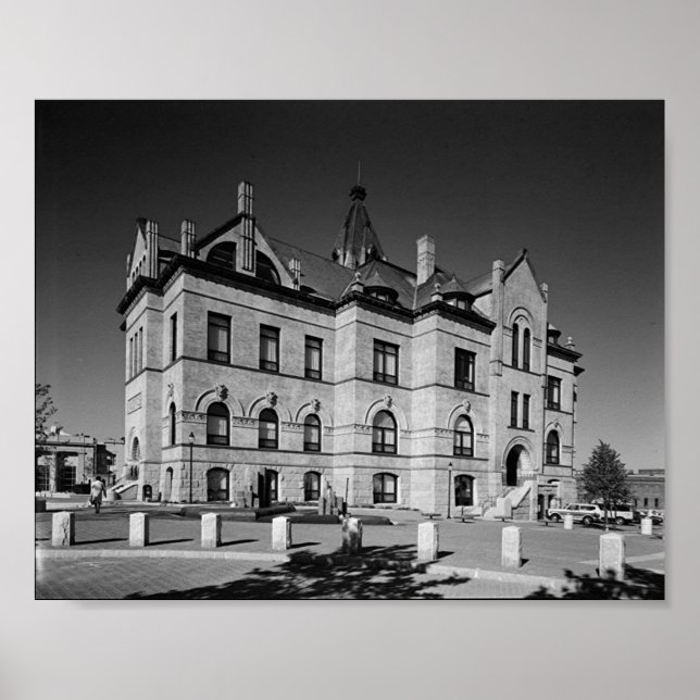 Affiches Hôtel de ville, Brockton (Devant)