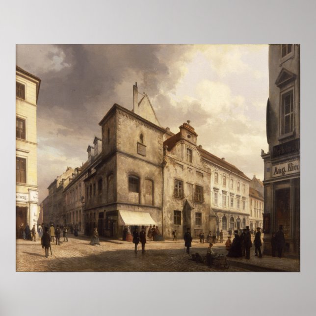 Affiches Hôtel de ville de Berlin, 1867 (Devant)