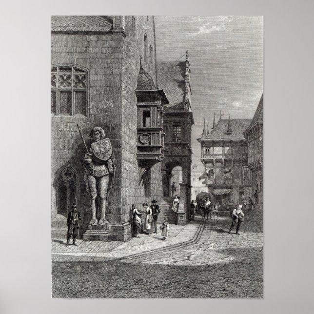 Affiches Hôtel de ville, Halberstadt (Devant)