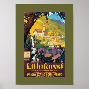 Affiches Hôtel Palota Lillafured, Hongrie