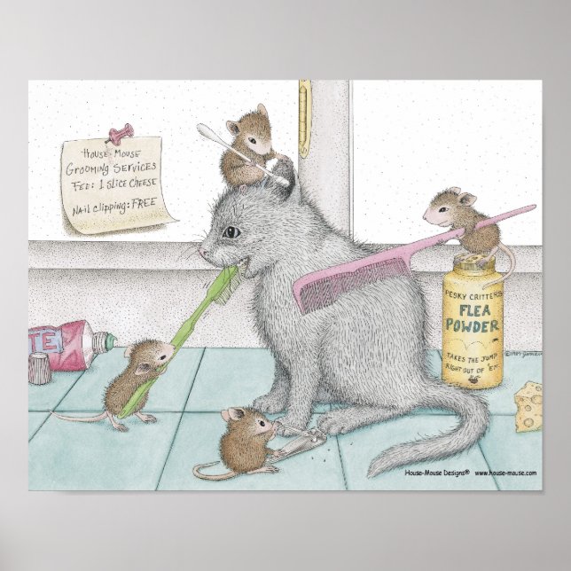Affiches House-Mouse Designs® - Wall Art (Devant)