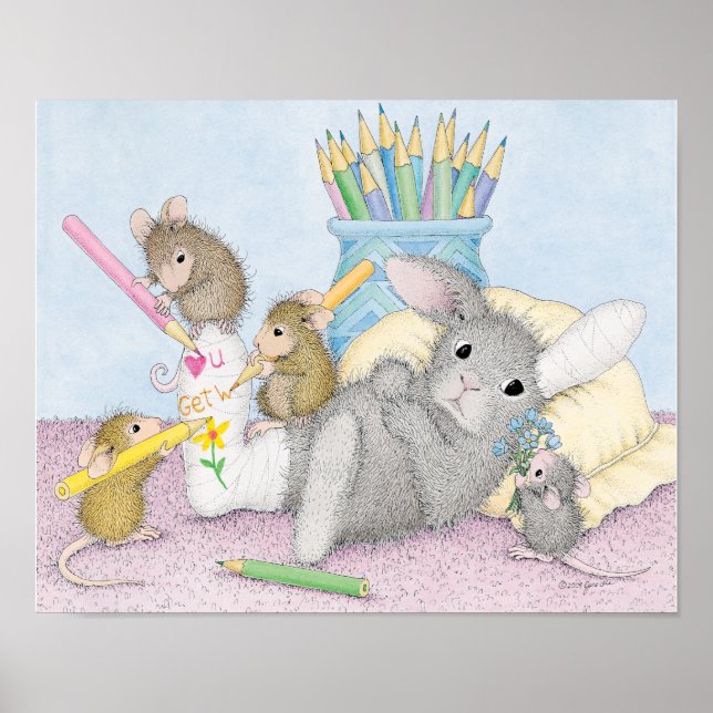 Affiches House-Mouse Designs® - Wall Art (Devant)