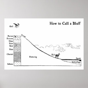 Affiches How to Call a Bluff