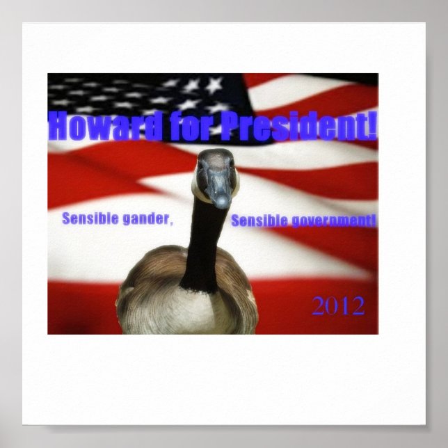 Affiches Howard pour le président 2012 (Devant)