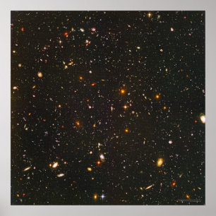 Affiches Hubble Ultra Deep Field 24x24  (22x22)
