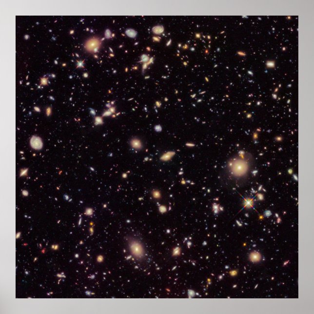 Affiches Hubble Ultra Deep Field (HUDF) 2012 [Imprimer] (Devant)