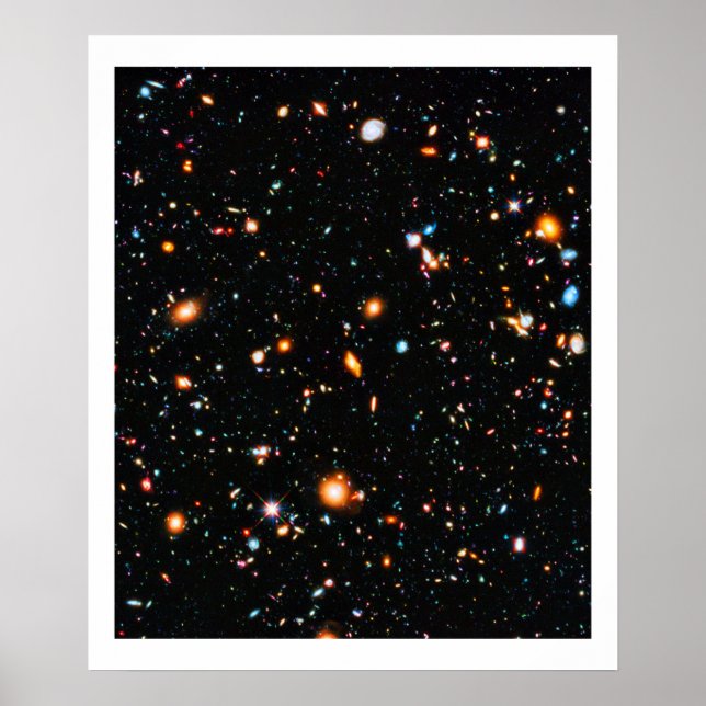 Affiches Hubble XDF (Devant)