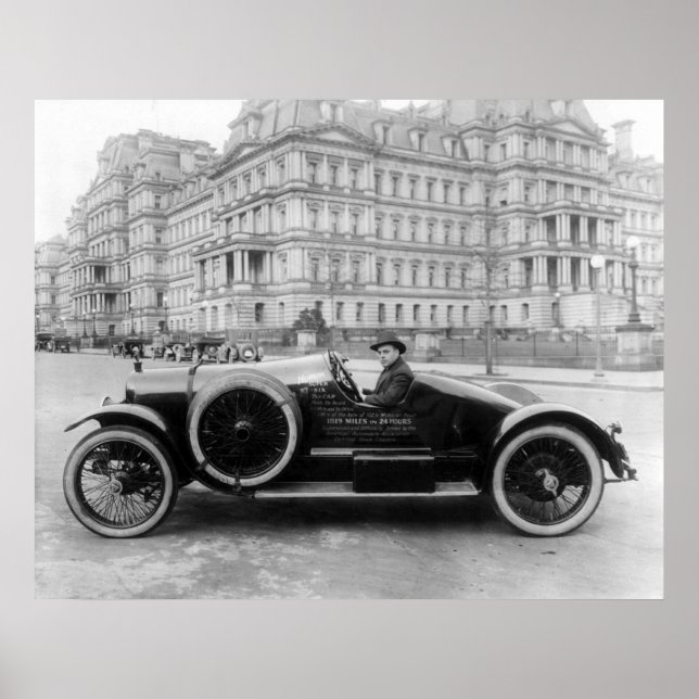 Affiches Hudson Super Six, 1920 (Devant)