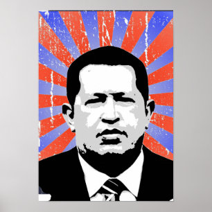 Affiches Hugo Chavez