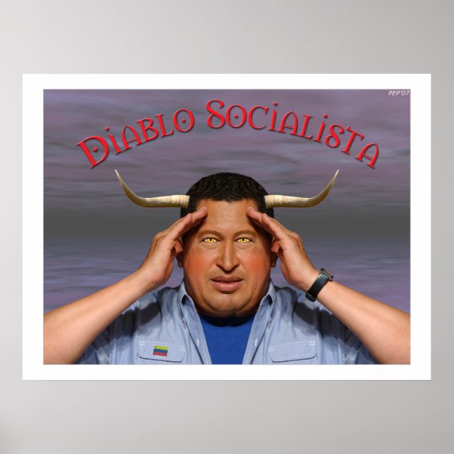 Affiches Hugo Chavez (Devant)