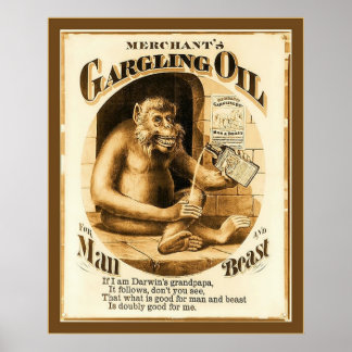 Affiches Huile de argenterie du marchand ~ Publicité Vintag