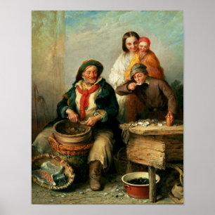 Affiches Huîtres, jeune monsieur ?