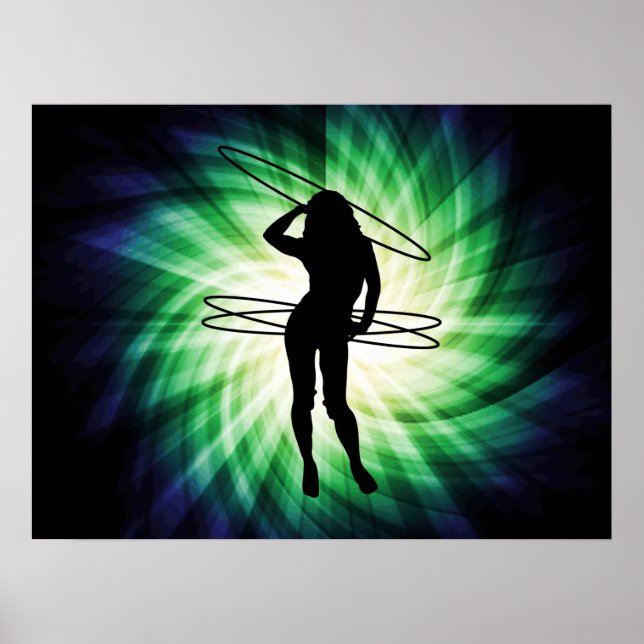 Affiches Hula Hoop Girl ; Cool (Devant)