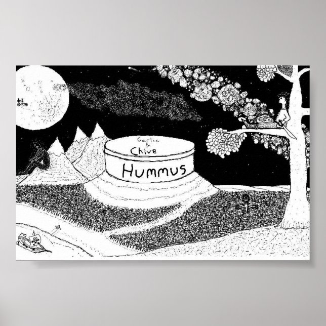 Affiches Hummus (Devant)
