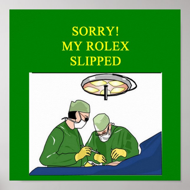 Affiches humour docteur drôle (Devant)