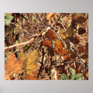 Affiches Hunter's Camo Camouflage Painting Customize This!