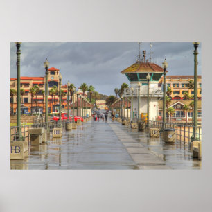 Affiches Huntington Beach Pier Californie