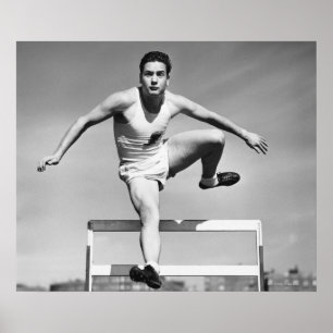 Affiches Hurdling