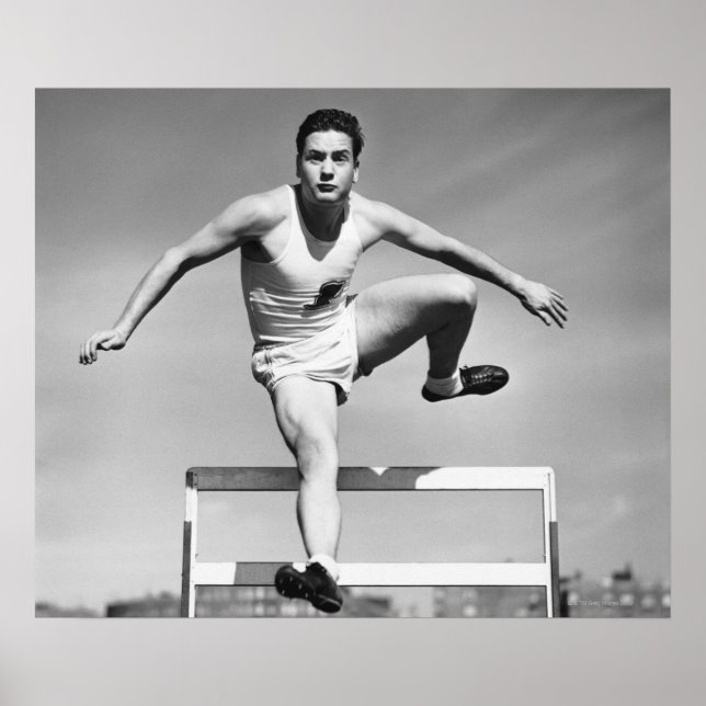 Affiches Hurdling (Devant)