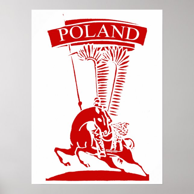Affiches Hussar à ailes polonaises vintages (Devant)