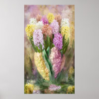 Hyacinth In Hyacinth Vase 2 Poster/Imprimer